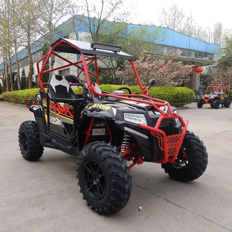 

High quality gasoline electric start quad bike 400cc shaft drive 2 seat motorcycle buggy utv for adults utv buggy quad bike