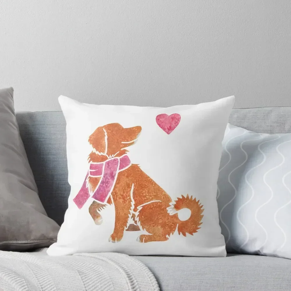 Декоративная подушка Toller акварельный принт полиэстер