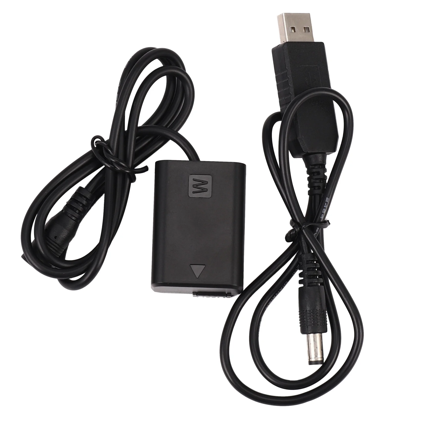 

Np-Fw50 Dummy Battery W/Dc Power Bank (5V 2A) Usb Adapter For Sony A7R, A7, A7S, A7S Ii, A5000, A5100, A6000, A6500, A33, A35