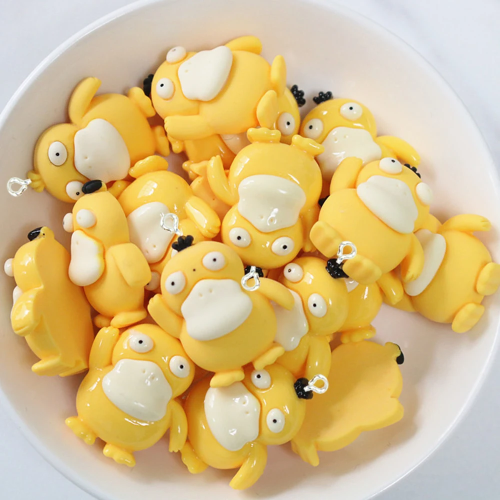 10 шт./партия серьги-подвески утка