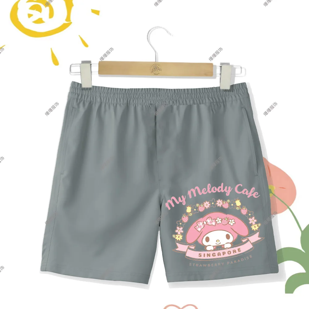 Красочные Детские Пляжные Шорты Для Девочек Купальник С 2D Принтом Дышащие