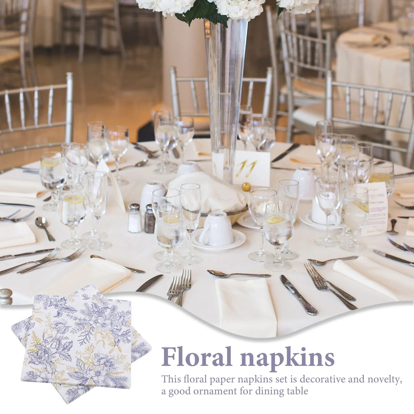 Рисунок 3 - Бумажные одноразовые бумажные салфетки для свадьбы