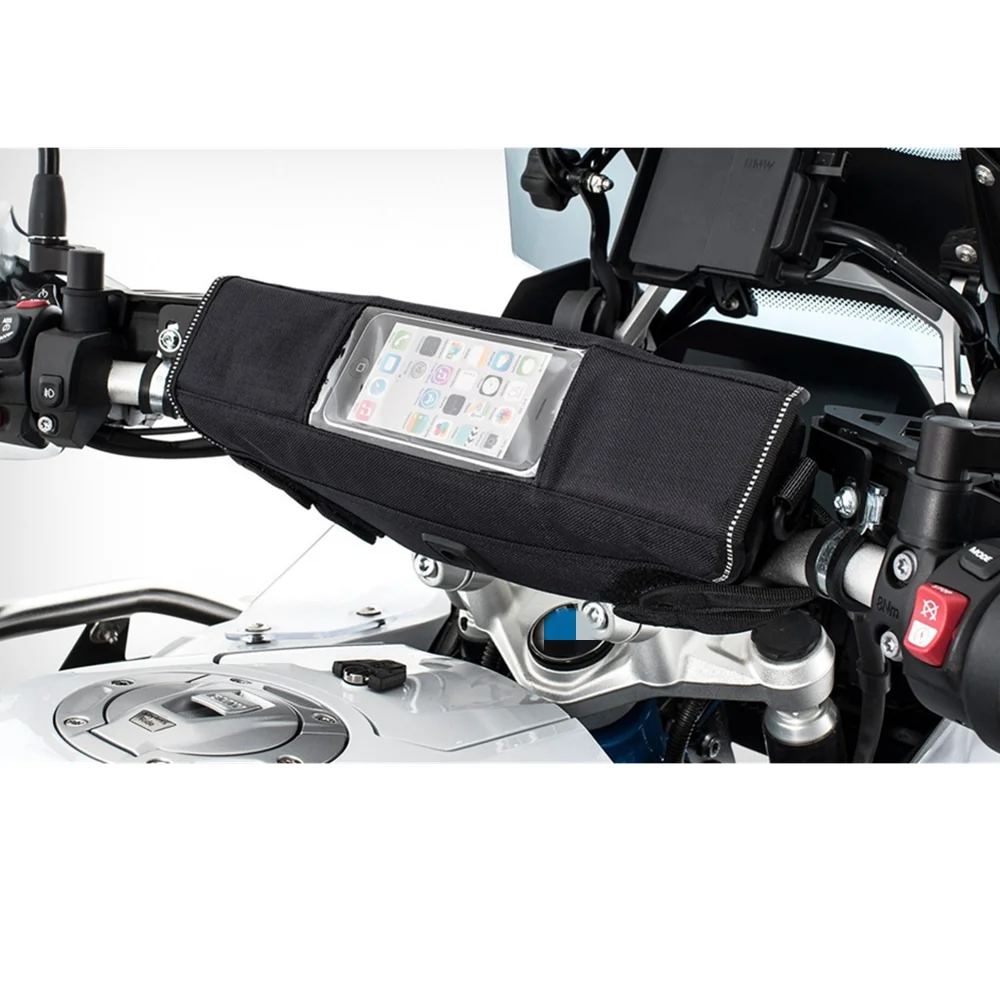 

Modern Waterproof Motorcycle Handlebar Travel Bag for BMW F750GS F850GS R1200GS ADV F700GS 800GS R1250GS S1000XR Storage Bag