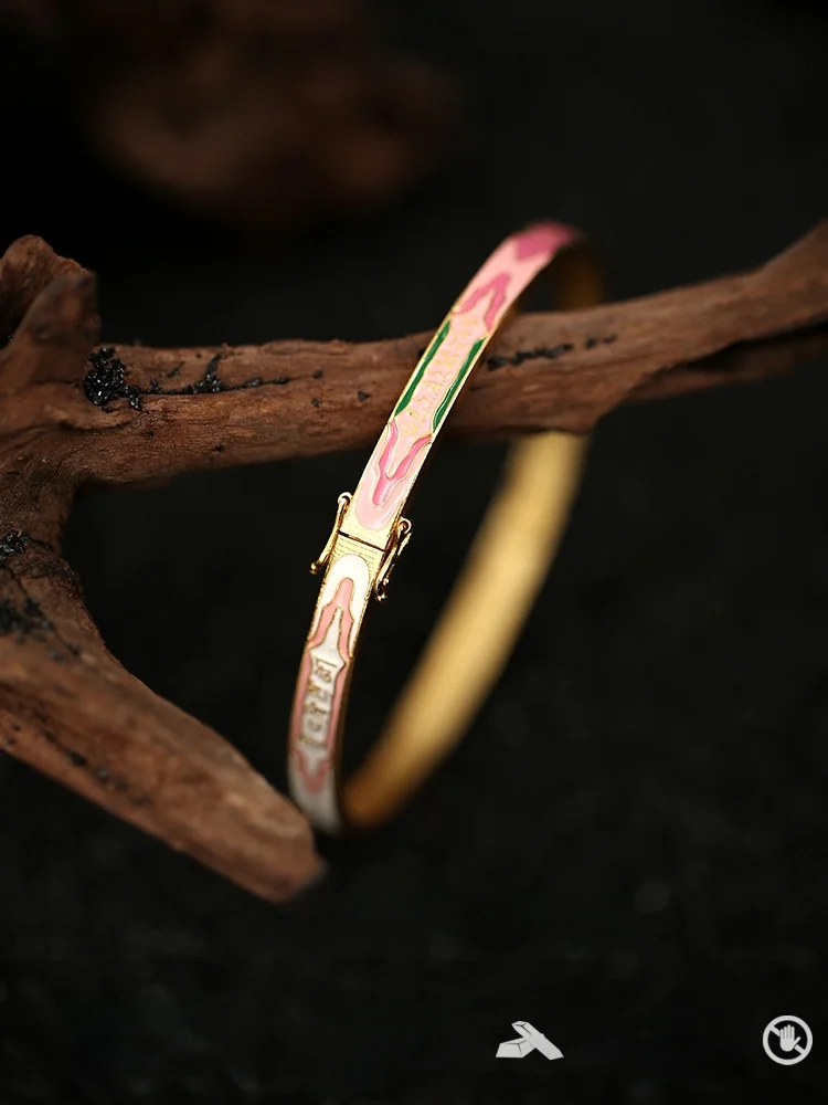 Xiaoxianren браслет из стерлингового серебра 925 женский ручные украшения капля масла