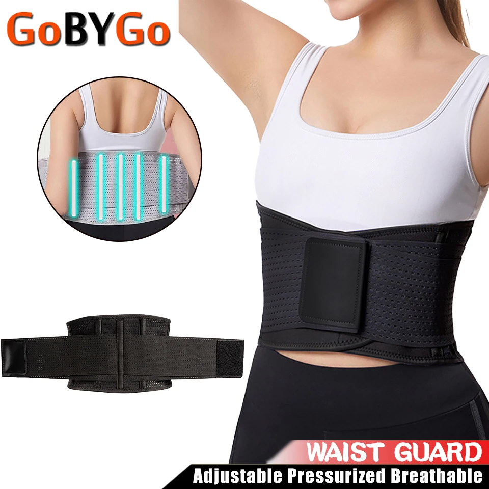 

Pressurized Breathable Waist Support Adjustable Lumbar Ptotection Belt Pain Relief Disc Herniation Orthopedic Corset For Back