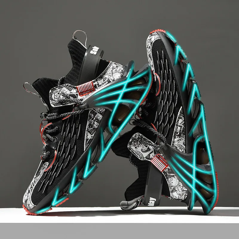 Мужские кроссовки дышащие р.36-44 цвета в ассортименте