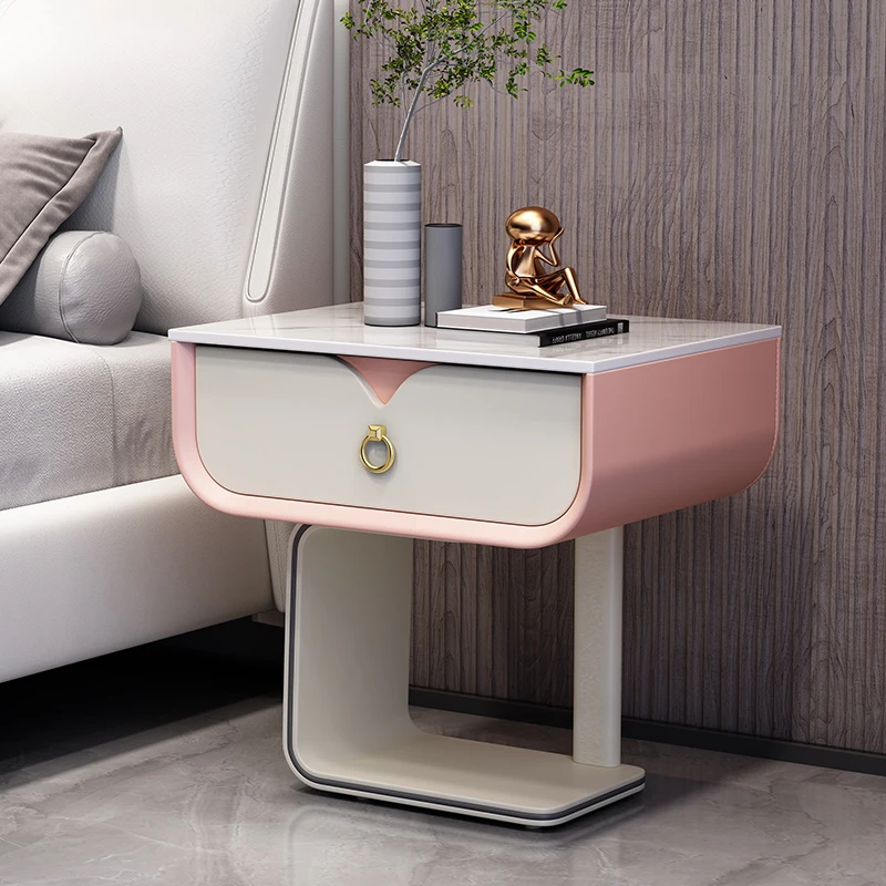 

Modern Night Stand End Side Table Storage Space Nightstands with Drawers Bedroom Nightstands Mesitas De Noche Home Furniture