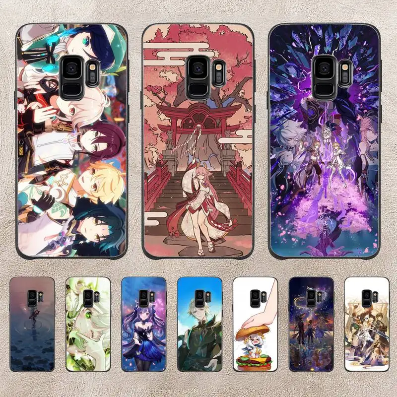 

Genshin Phone Case For Samsung Note 8 9 10 20 Case For Note10Pro 10lite 20ultra M20 M31 Funda Case
