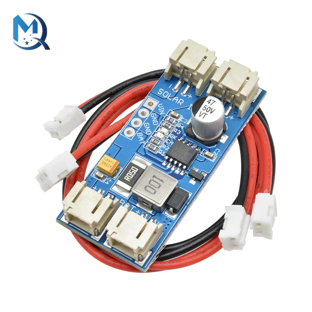 CN3791 MPPT Adjustable Solar Charger Panel 3.7V 18650 Lithium Battery Charger Board 6V/9V/12V PMW Overvoltage Protection