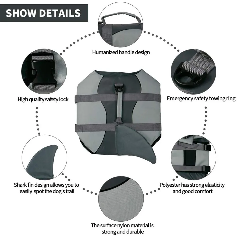 Плавающий жилет для собак летняя защитная одежда домашних животных спасательный