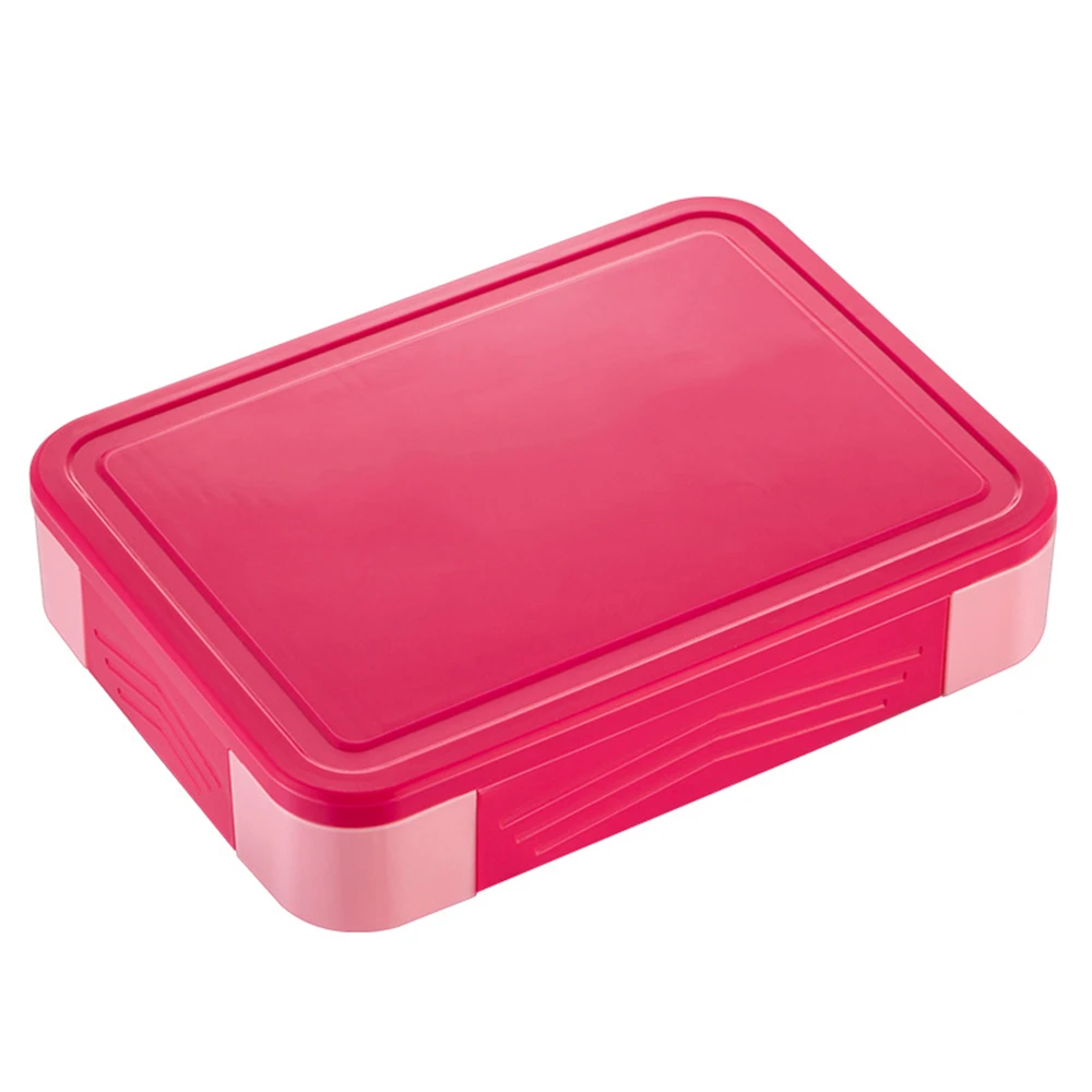 

Portable Bento Box With Compartments Sealed Leak-proof Lunch Box For Children Student Worker Rectangular Food Storage Tableware