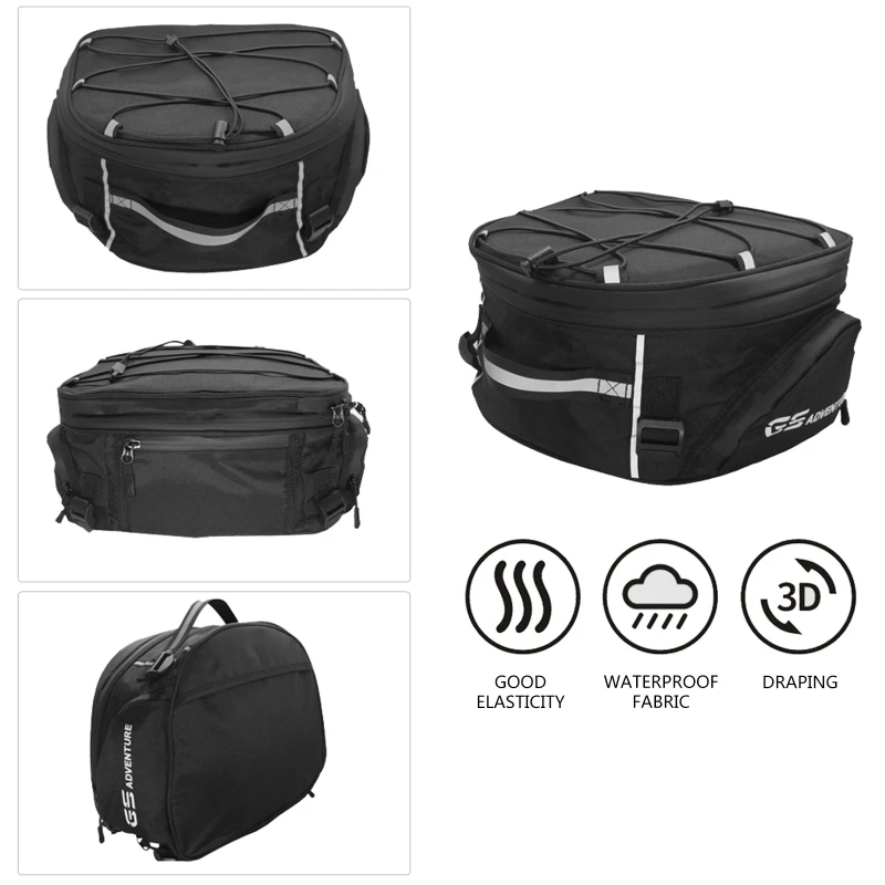 

Motorcycle Backpack Waterproof Bag Large Capacity Tail Bag Helmet Backpack for R1250GS R1200GS F850 F750GS GTWS