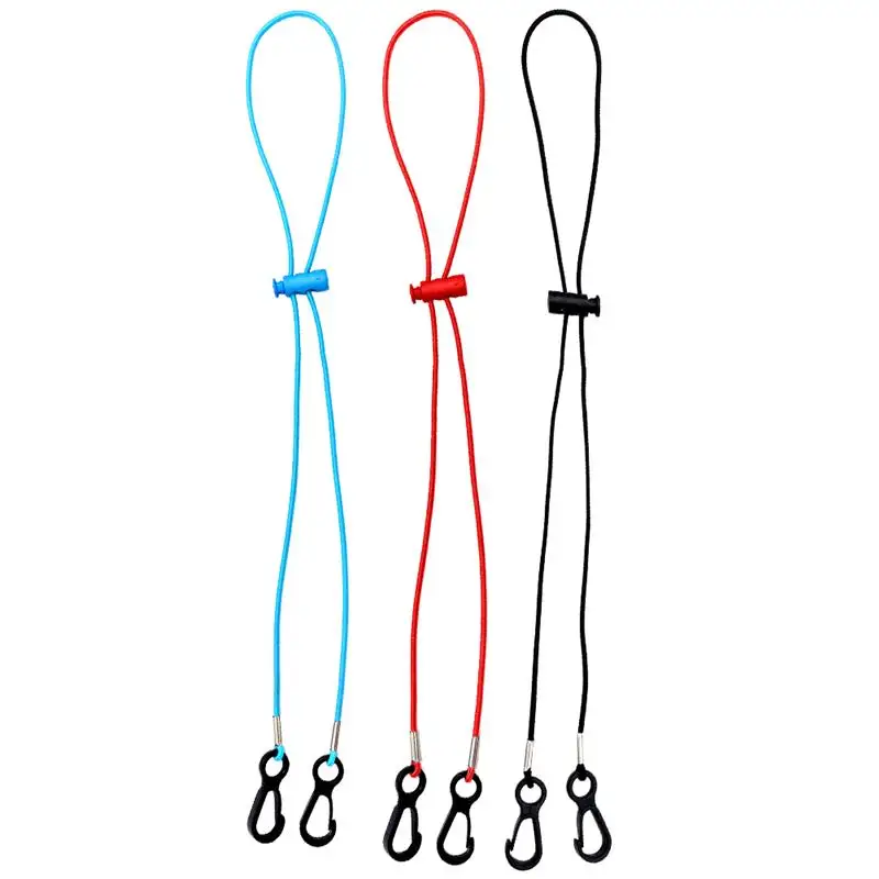 

3 Pcs Mask Holder Adjustable Length Face Mask Lanyard Glasses Hanging Rope