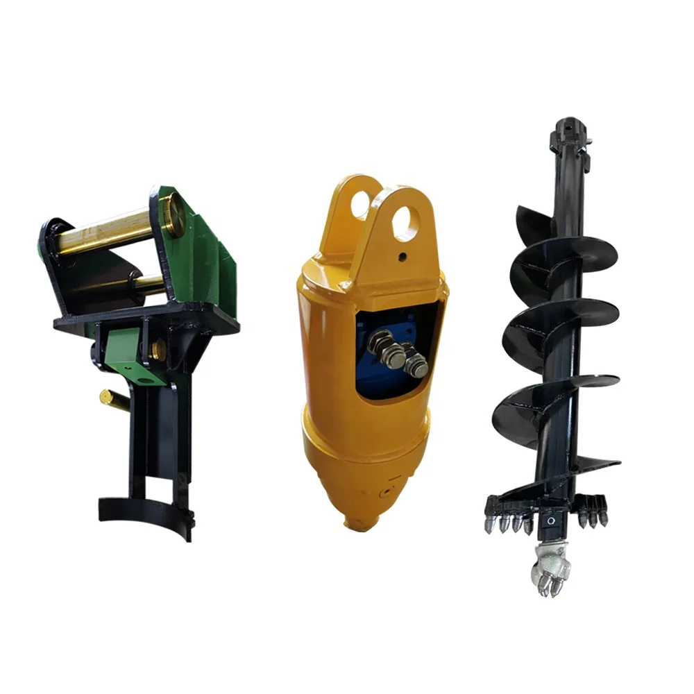 

Construction used rotary rig tools drilling auger machine for highway repair