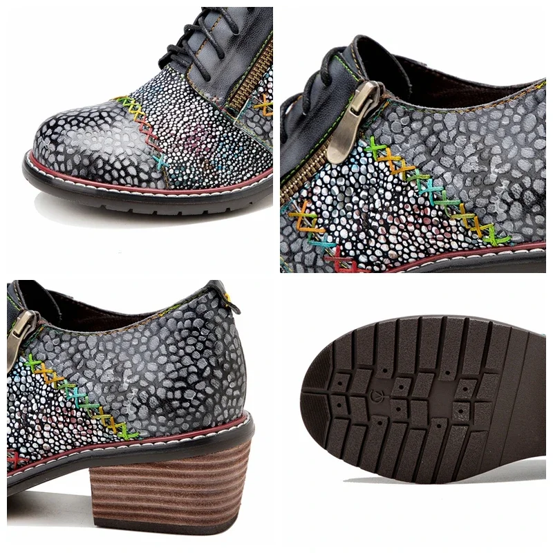 Koznoy/женские элегантные женские сандалии из овчины 5 см в этническом стиле модные