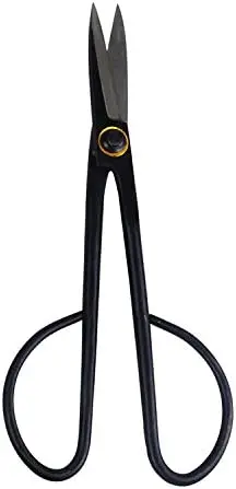 

Beginner Bonsai Tool Long Handle Black Scissors Branch Pruning Shears for Arranging Flowers and Trimming Plants Garden Tools