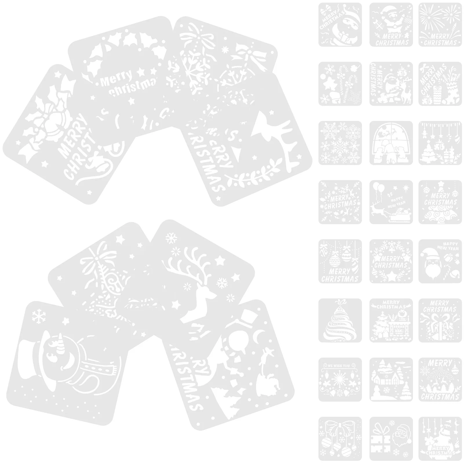 

Трафареты для рисования стен, деревянные рождественские поделки, декоративный пластиковый спрей для журналов