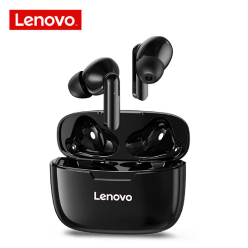 

Беспроводные наушники Lenovo XT90 Bluetooth 5,0, спортивные наушники с сенсорной кнопкой, IPX5 Водонепроницаемая гарнитура с зарядным устройством 300 мАч