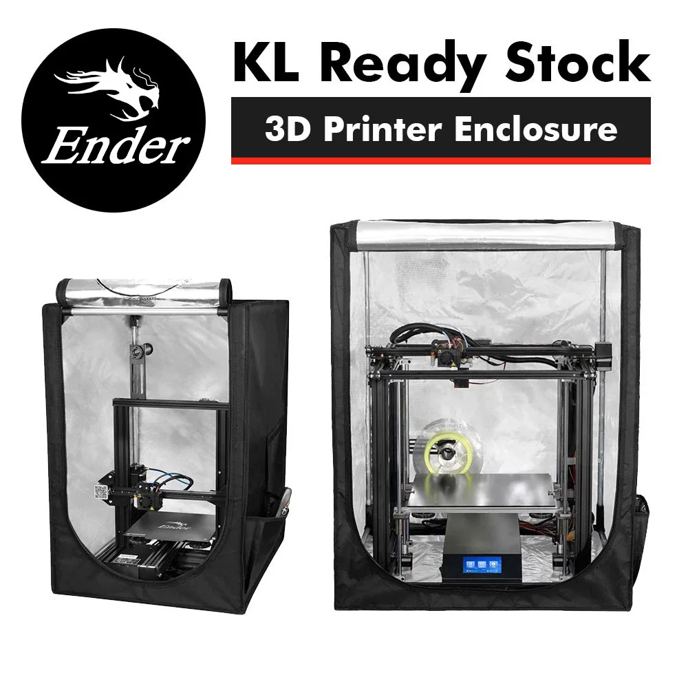 Ender Original Enclosure Upgrade Fireproof Dustproof Constant Temperature 3D Printer Parts Cover Tent for Ender-3 Series
