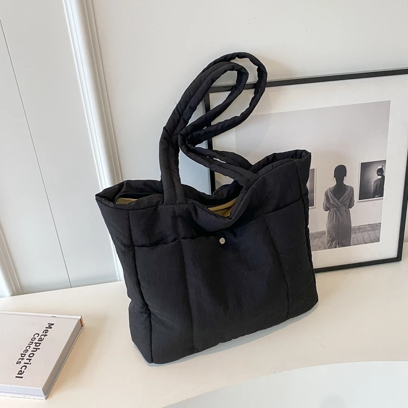 Простая повседневная Универсальная женская сумка для хранения на одно плечо