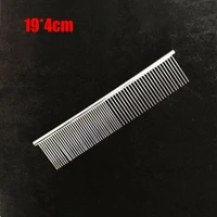 brand new durable high quality practical useful hair comb pet no rust parts puppy silver no deformation supplies