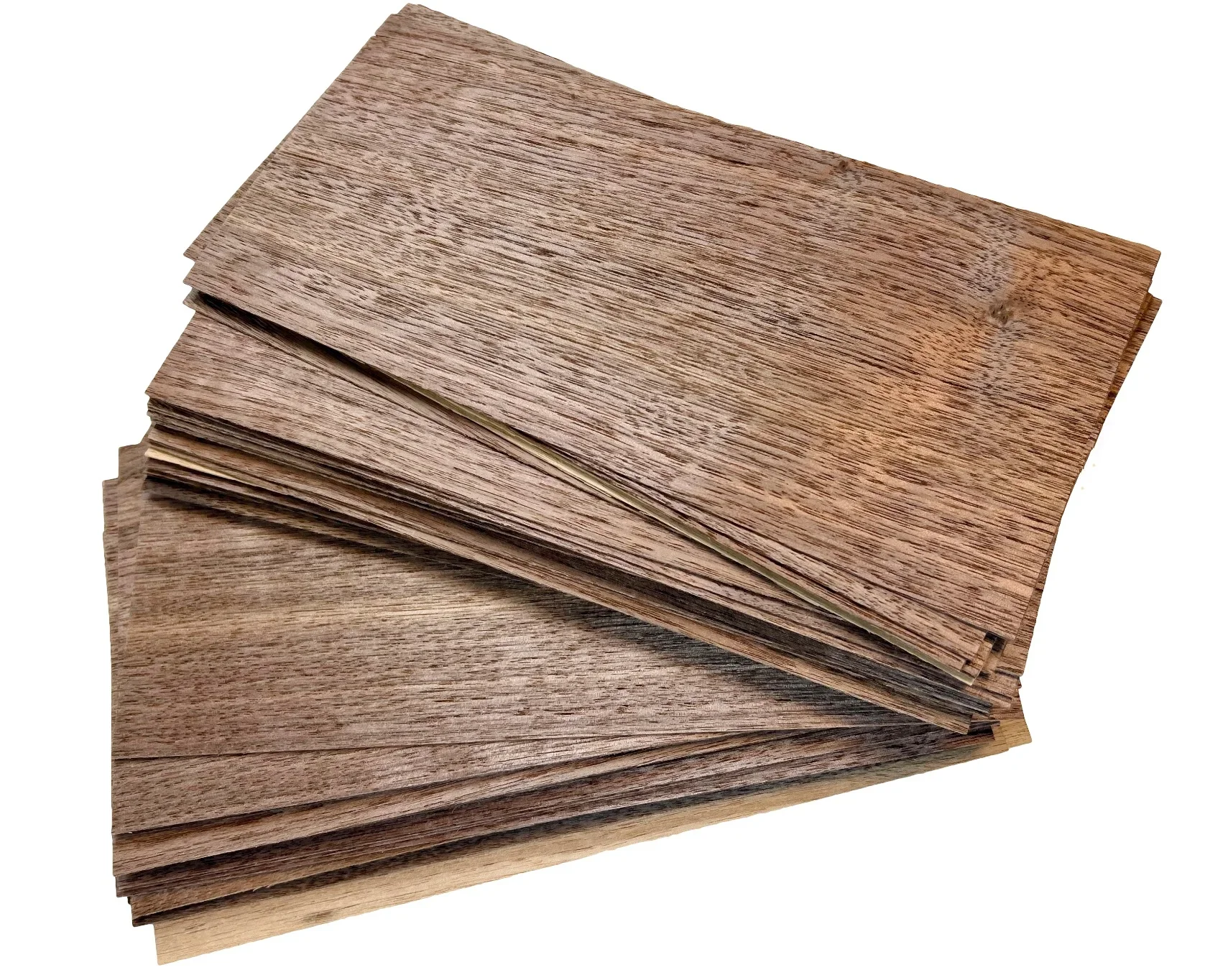 20 шт. ломтики натурального черного ореха длина 180x110x1 мм