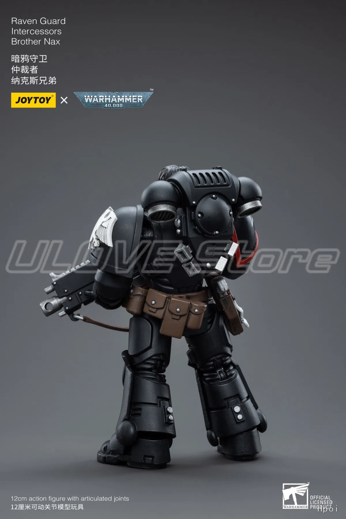 Фото В наличии оригинальные JOYTOY Warhammer 40K Raven GuardIntercessors Brother Nax 1/18 экшн-фигурка подарочные игрушки модель №4