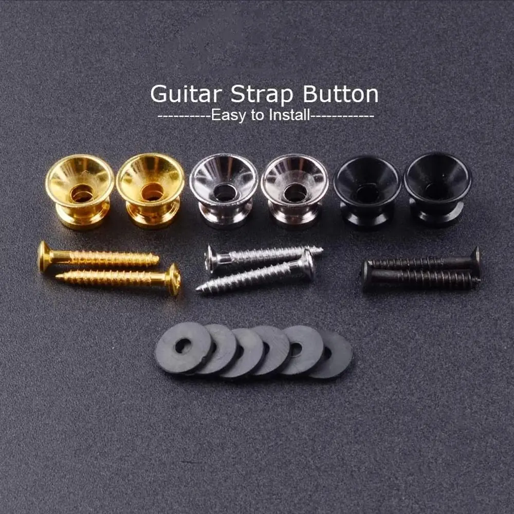 

Accessories Acoustic Guitar Metal Electric Guitar Ukulele Guitar Strap Button Guitar Strap Buckle Guitar Pegs Guitar Strap Lock