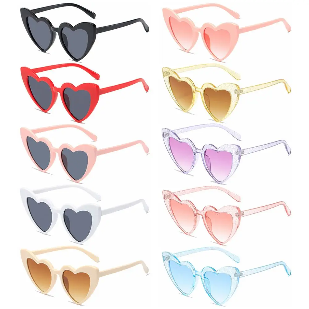 

Women's Accessories Women Fashion Clout Goggle Heart-Shaped Sunglasses Vintage Sunglasses Eyewear UV400 Protection