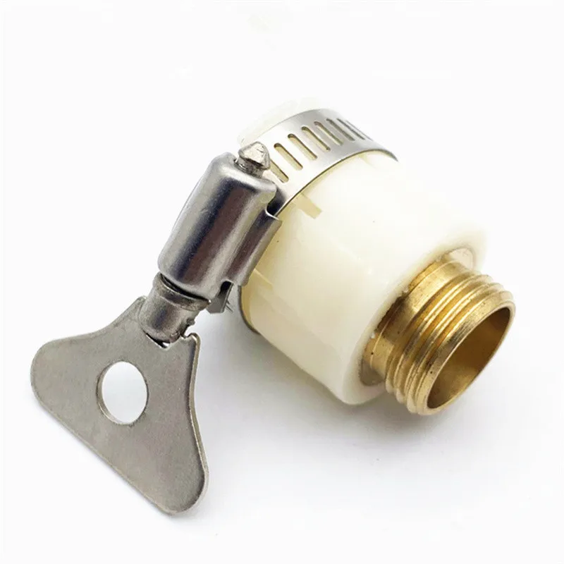 

Brass Multifunctional Faucet Connector Adjustable Adapter for 14-24mm Outer Diameter Water Tap Car Wash Water Gun Fittings