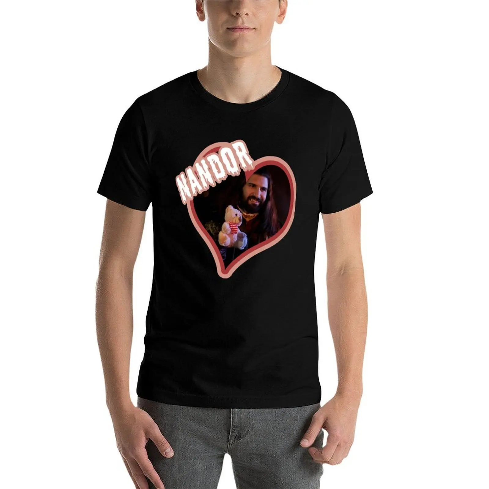Фото Футболка I Heart Nandor, Relentlessly T-Shirt, легкая рабочая футболка №3