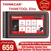 thinkcar thinktool obd2 professional car diagnostic tool all system 30 reset ecu coding bi direction obd 2 automotive scanner