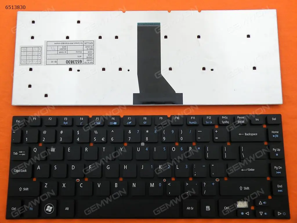 Клавиатура US для Acer Aspire 3830 3830t 3830G 3830TG 4830 4830t 4830TG 4830Z 4755 4755g черная - купить по