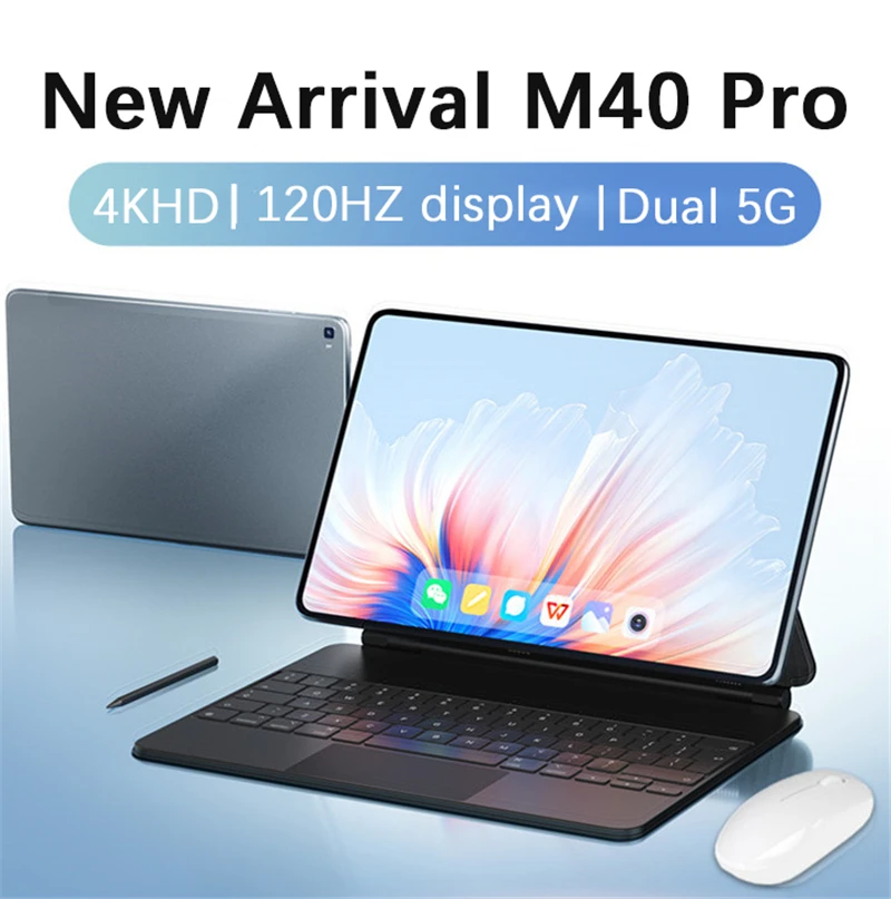 

Global Firmware M40 Pro Tablet 10 inch HD android tablet 12GB 512GB tablets Android 10 Tablette 5G Network 8800mAh Tablet PC