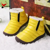 Kids Winter Boys Girls Brand Snow Boots Children Fashion Plush Warm Ankle Boots Baby Sport Shoes Bottes Hiver