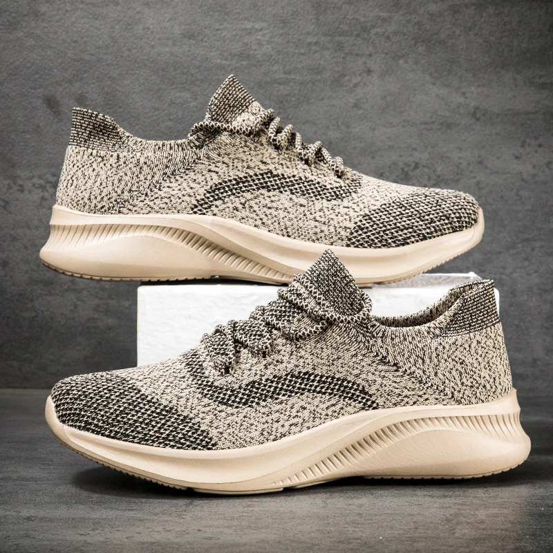 

Men's Sneaker High Quality Comfortable Non-slip Running Shoes for Men soft Mesh Breathable Outdoor Summer Casual Walking Sneaker