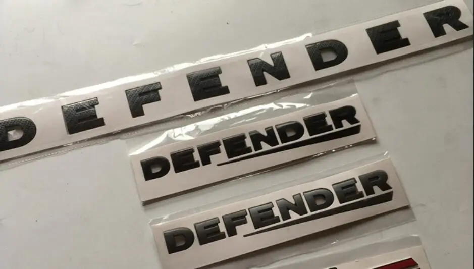 

10 шт., автомобильные боковые наклейки с эмблемой