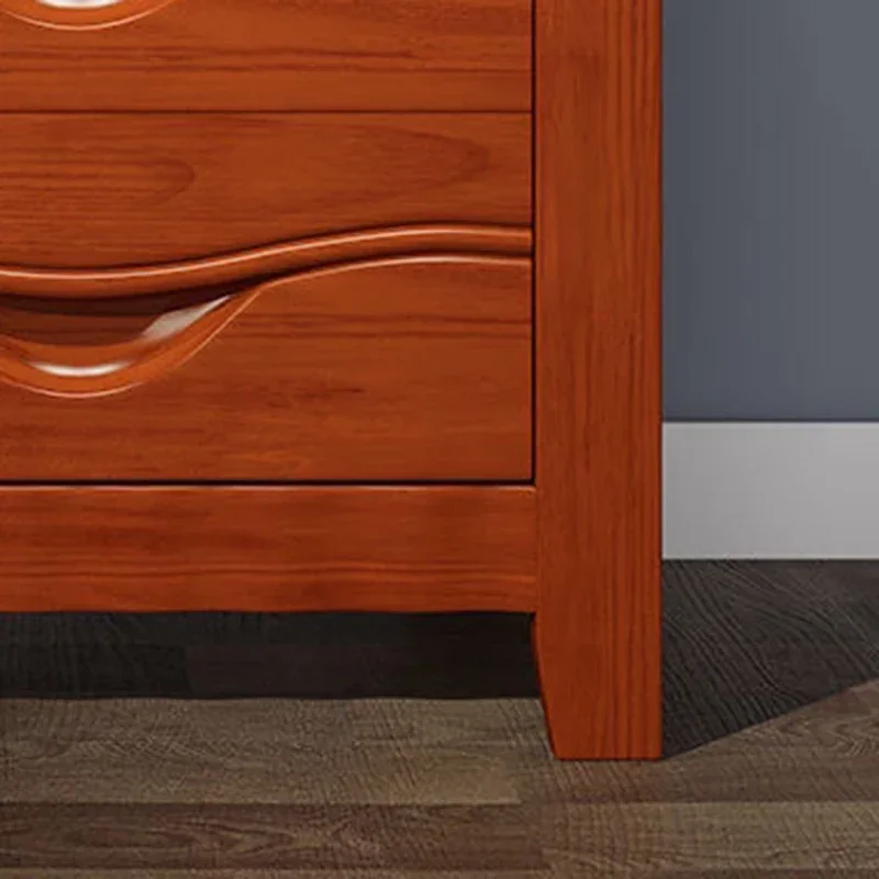 Деревянные удобные прикроватные тумбочки с ящиками для спальни небольшие