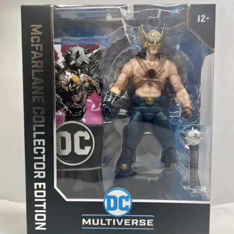 Mcfarlane DC аниме фигурку игрушки Multiverse Hawkman статуя фигурка Коллекционная модель