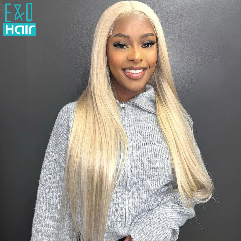 

Honey Blonde 613 Colored HD Transparent Lace 13x6 Lace Frontal Wigs Human Hair Wig For Women 13x4 Straight Lace Front Wig