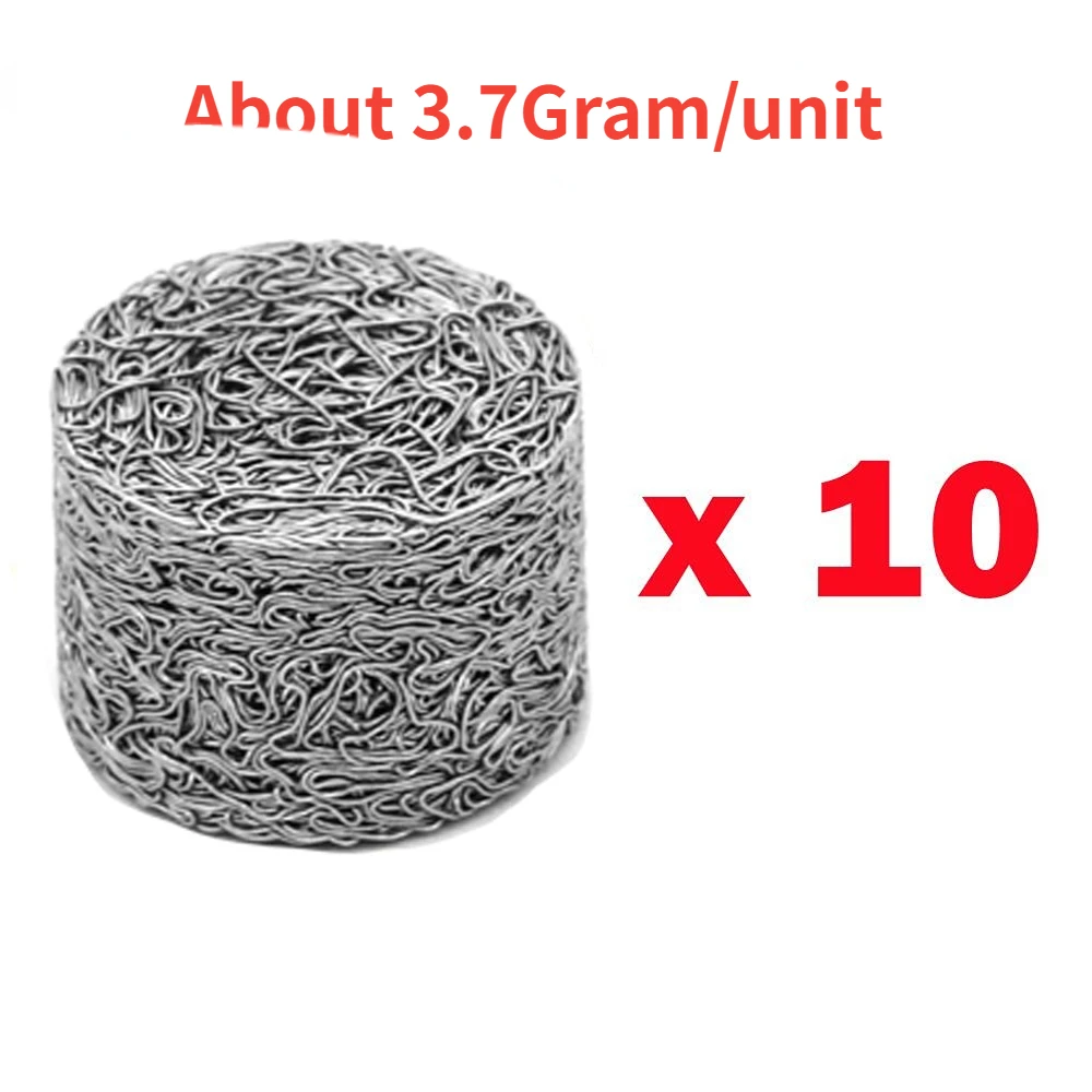 

5 грамм, 10 шт., сетчатые фильтры из пеноматериала, сменный фильтр для планшета из нержавеющей стали, аксессуары для генератора