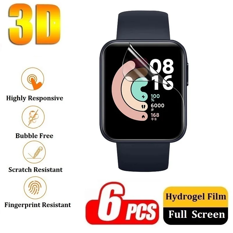 

Protective Film on Redmi Watch 2 Lite Screen Protector for Redmi Watch 2 Lite (Not Glass) Hydrogel Film Foil