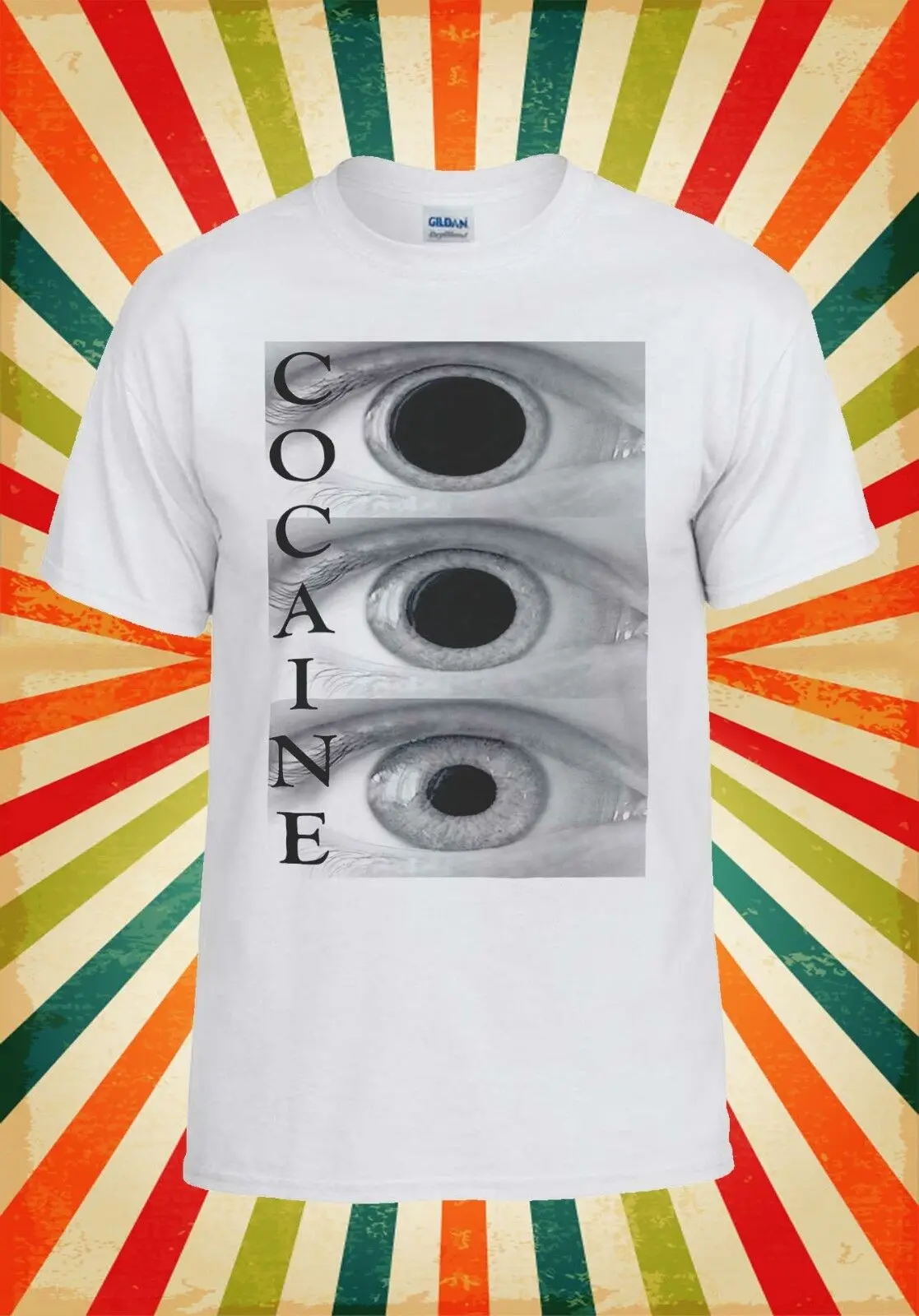 Эффект на глаза High ug мужской женский жилет майка унисекс футболка 1368