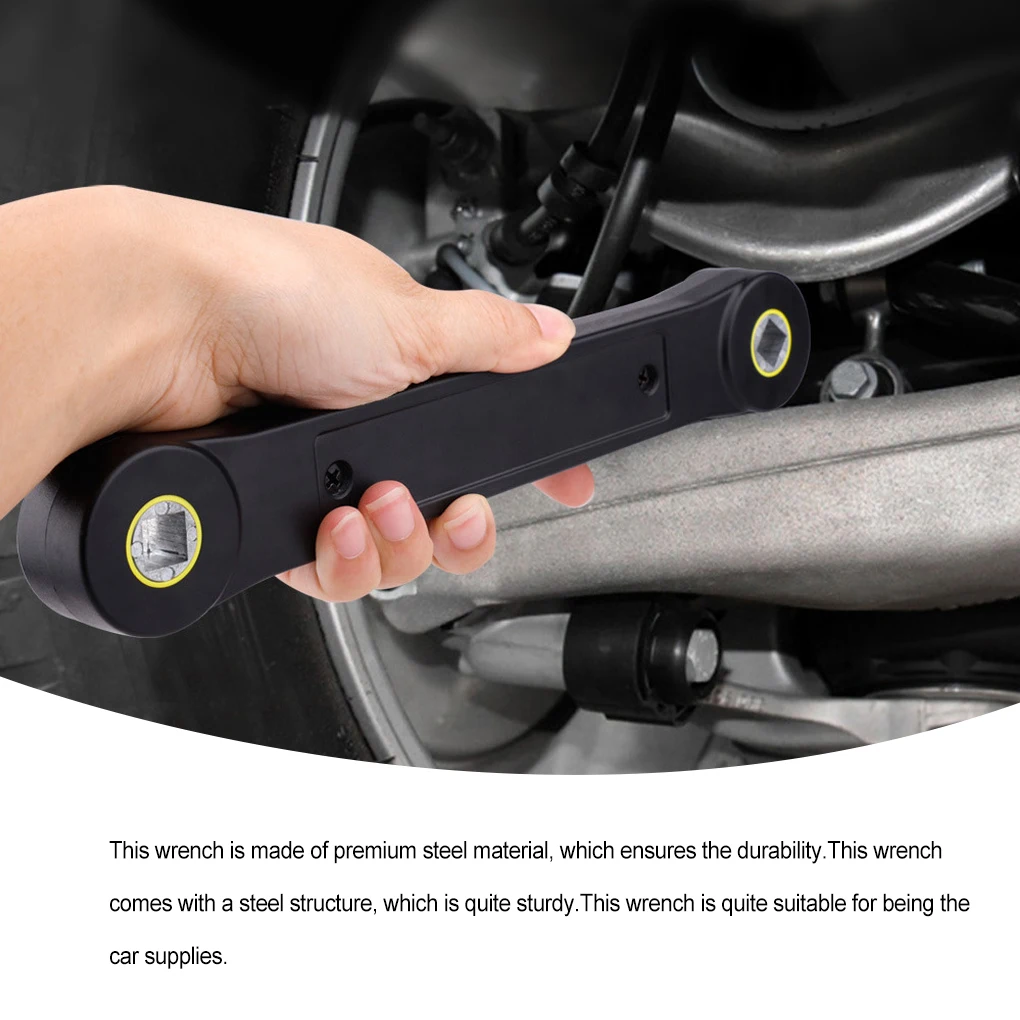 

Ratchet Wrench Compact Size Craftsmanship Repairing Tool Connector Extension Wrenches Adjustable Double End Spanner