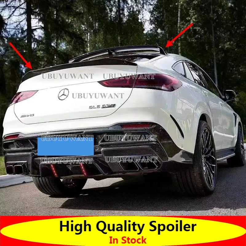 

For Mercedes-Benz GLE class GLE Coupe C167 GLE350 450 GLE53 AMG GLE63 rear carbon fiber tail modification 2021 2022+