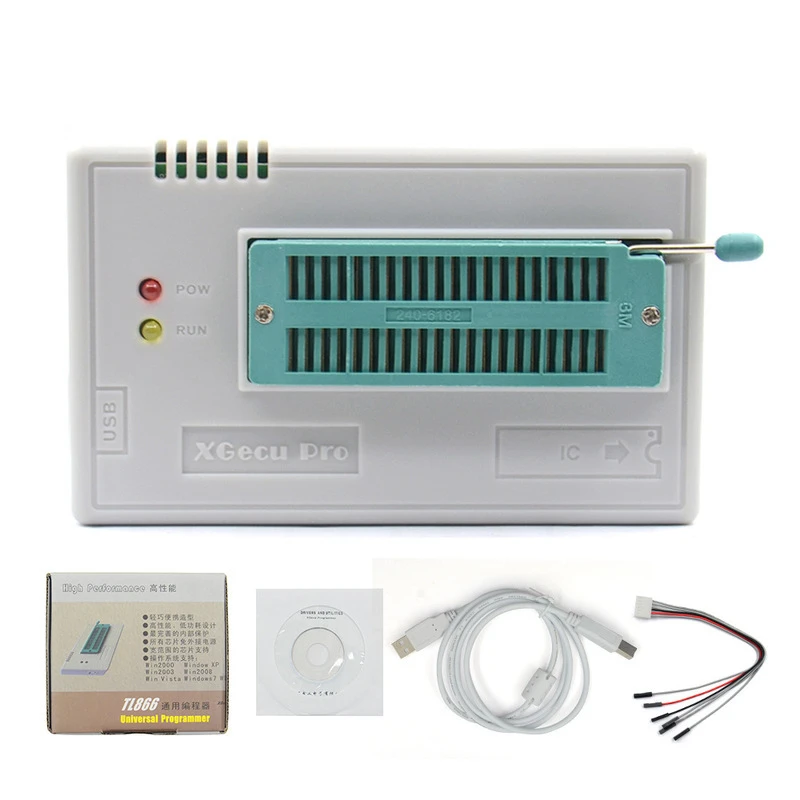 

Universal High Speed USB Programmer TL866II PLUS Standard Version Laptop Mainboard Flash Bios Car Chip Programming