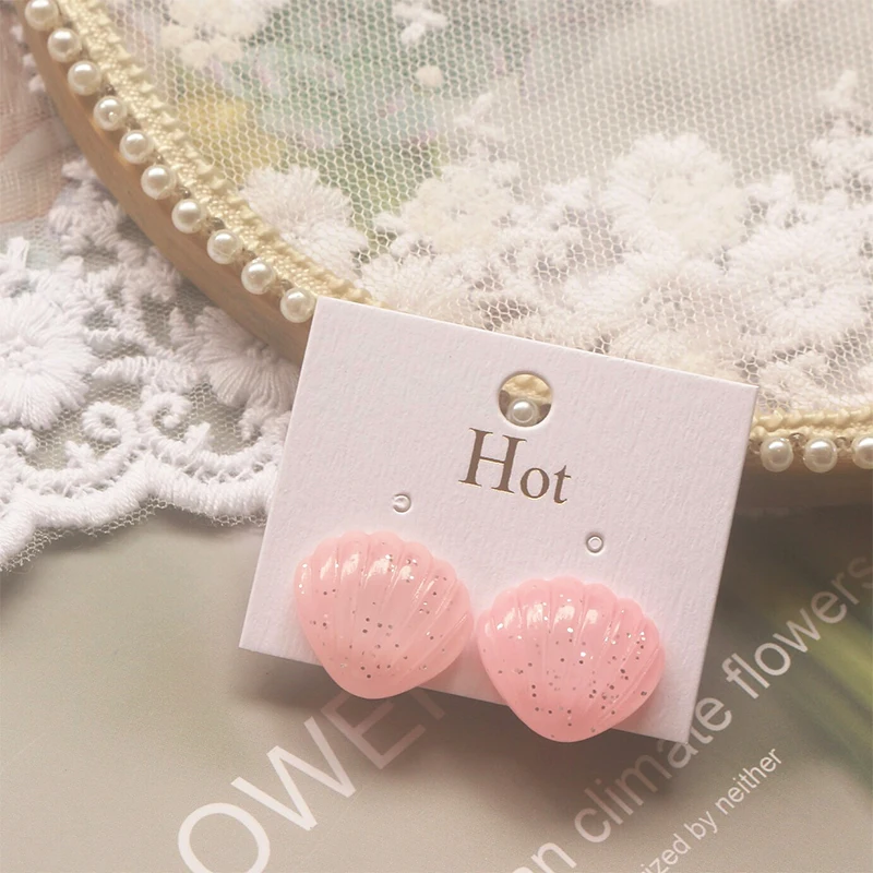 

15 Colors Pink Purple Scales Animals Clip on Earrings for Kids Girls Cute Earrings Jewelry No Pierced Children Clip on Earrings