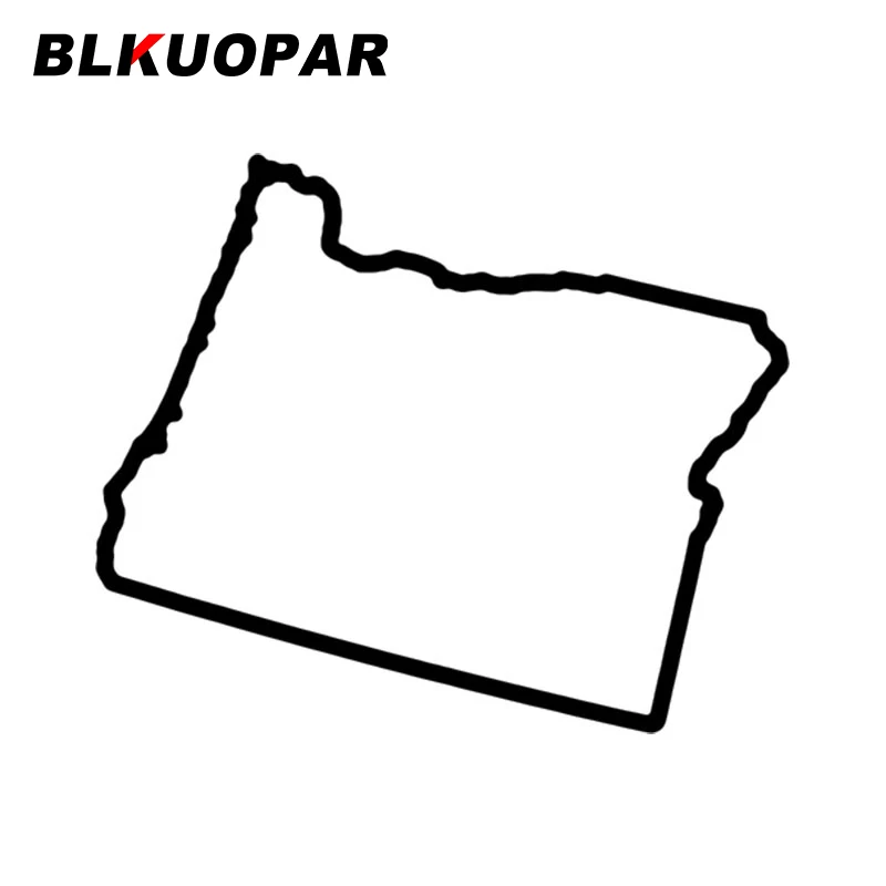 

BLKUOPAR наклейка для автомобиля с изображением Орегона устойчивая к царапинам забавная Водонепроницаемая наклейка креативная Оригинальная з...
