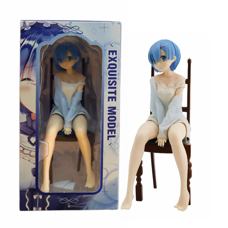 

Anime Rem Re:Life In A Different World From Zero Action Figures Two Dimensions Kawaii Pajamas Girls Model Collection Toys Gifts