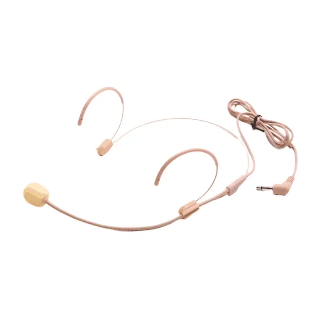 

Voice Amplifier Condenser Teaching Hand Free Portable Guide Detachable Wired Dual Hook Microphone Headset Loudspeaker